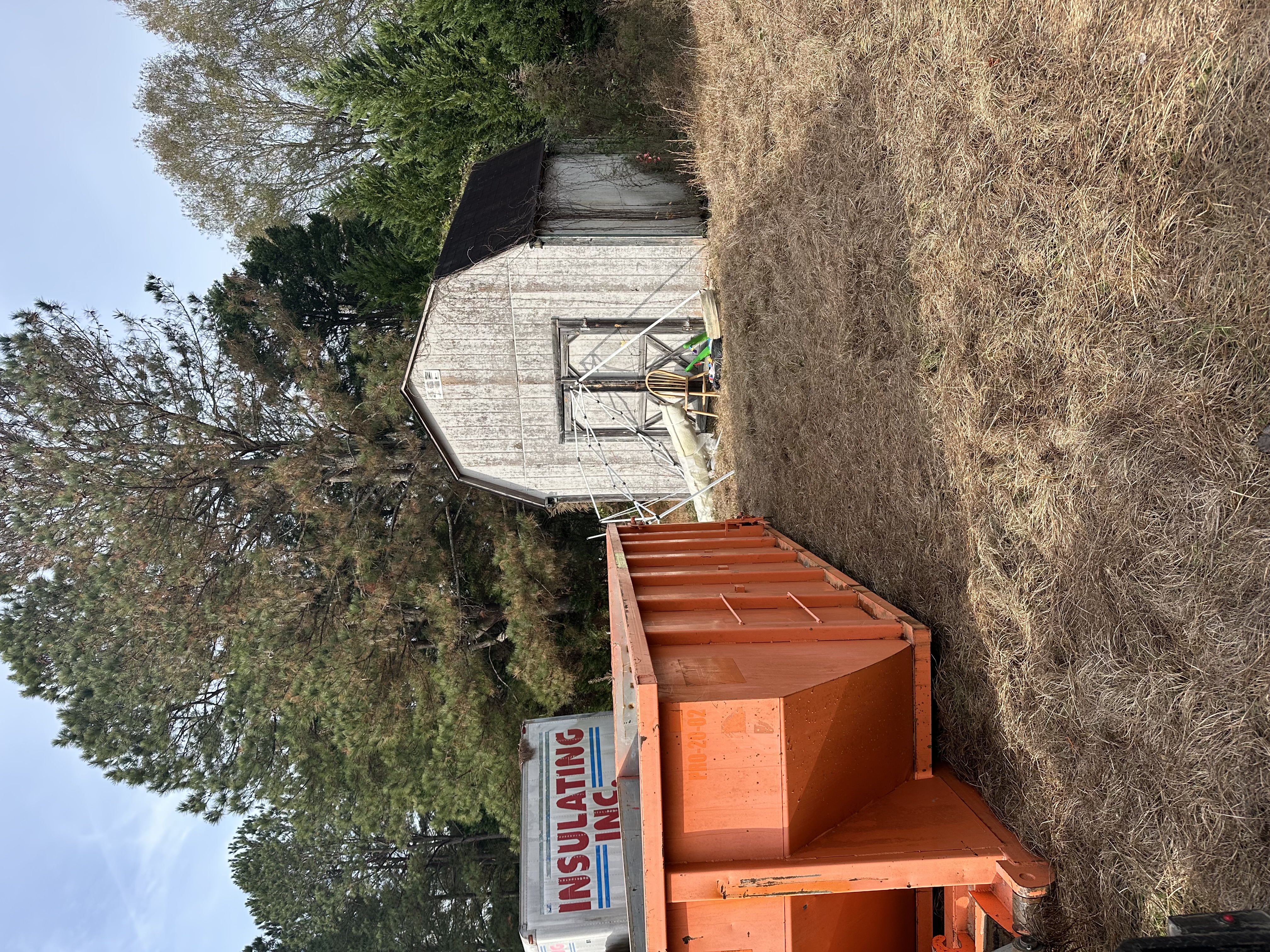 Job Site 1 after demolition