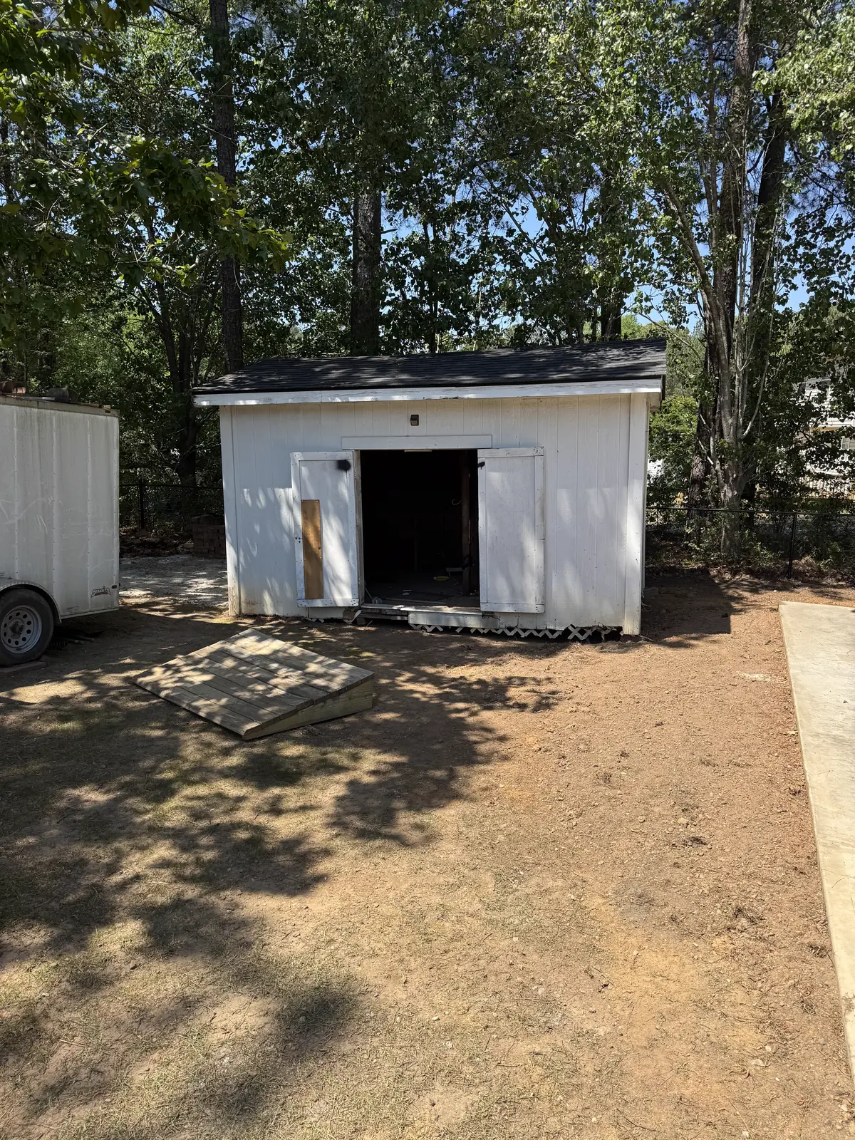 Job Site 1 after demolition